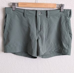 Patagonia Happy Hiker Olive Green Quick-Dry Shorts 6